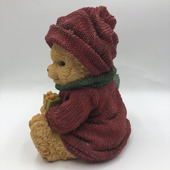 Vintage 2002 Don Mechanic Enterprises Rare Christmas Bear Figurine Tabletop - Picture 6 of 13